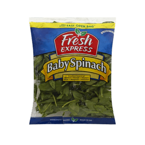 Baby SPinach vacation grocery