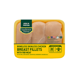 Boneless Skinless Chicken Breast 3 PK vacation grocery