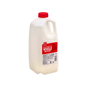 Milk Whole Half Gallon vacation grocery