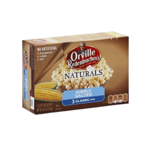 Orville Redenbachers Light Classic Butter & Sea Salt Microwave Popcorn - 3 Pack vacation grocery